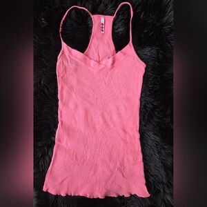 Vintage Pink Sleeveless Fitted Camisole